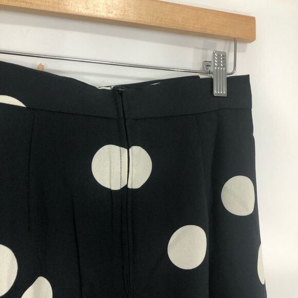 Modcloth It's a Wrap Ruffled A-Line Skirt Polka Dot - Picture 8 of 10